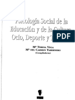 Psicologia Social Del Turismo