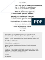 United States v. David Phelan, United States of America v. Stephen Lillis, United States of America v. Raymond Luce, 42 F.3d 1384, 1st Cir. (1994)