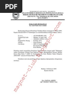 Contoh Surat Permohonan Penelitian Skripsi