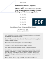 UNITED STATES v. FELIX MERCADO IRIZARRY MANUEL VAZQUEZ-MENDEZ ELIEZER MORERA-VIGO HERNAN VAZQUEZ-MENDEZ GERMAN RODRÍGUEZ RODRÍGUEZ, 404 F.3d 497, 1st Cir. (2005)