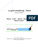 Bob Taylor - Sightreading Jazz - Major