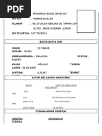 Resume Kilang Pdf