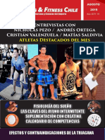 Revista Bodybuilding & Fitness Chile Agosto 2015