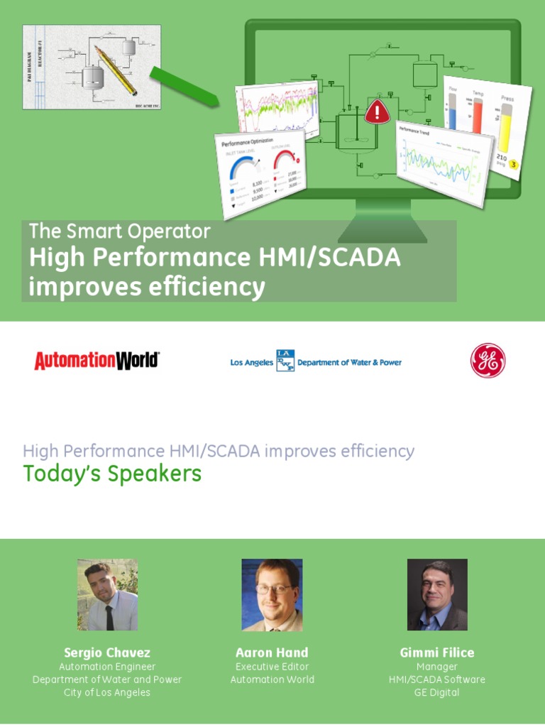 High Performance HMI/SCADA Efficiency | PDF | Scada | User Interface