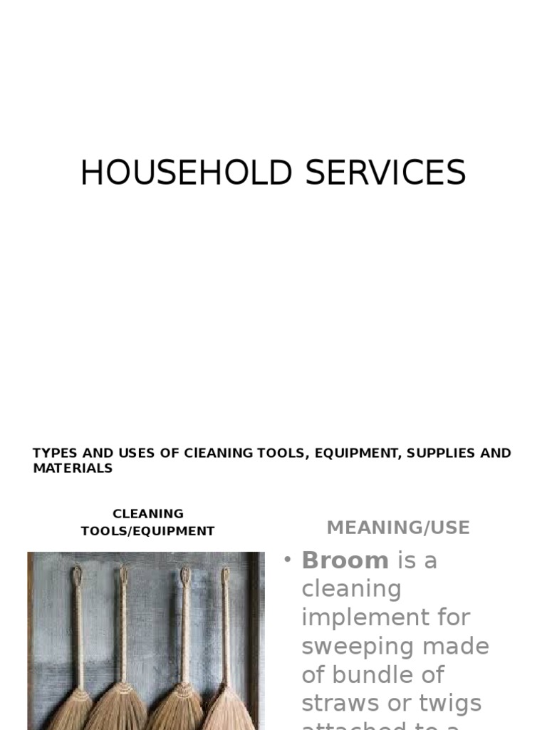 Household Services Housekeeping Personal Protective Equipment