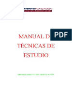 Manual de técnicas de estudio