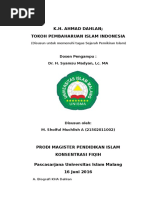 Download SEJARAH PEMIKIRAN KH AHMAD DAHLAN by    SN316060008 doc pdf