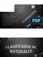 Clasificador de Materiales - 6TO C MECATRONICA