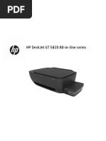 HPDeskJet GT5820 - User Guide