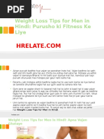 Download Weight Loss Tips for Men in Hindi Slim Body ke Liye by cshradhha SN316069206 doc pdf