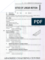 kinametics-of-linear-motion