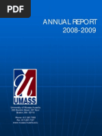 Download 2008-09 Annual Report by UMassDigital SN31606973 doc pdf