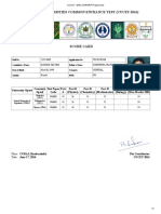 Cucet – 2016 ,Ug_pg_rp Programmes