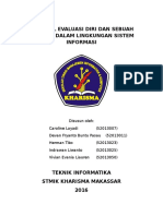 Kontrol Evaluasi Diri Dan Sebuah Aplikasi Dalam Lingkungan Sistem Informasi