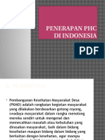 Penerapan PHC Di Indonesia