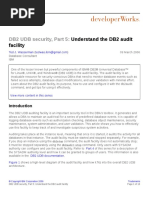 DB 2 Audit