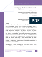 The Use of Computer Technology in EFL Classrooms Advantages Implication Full Paper