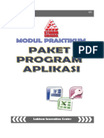 Praktikum Paket Program Aplikasi