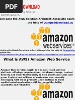 Download AWS Solution Architect Associate Exam Dumps by Sanjay Suryadevra SN316073746 doc pdf