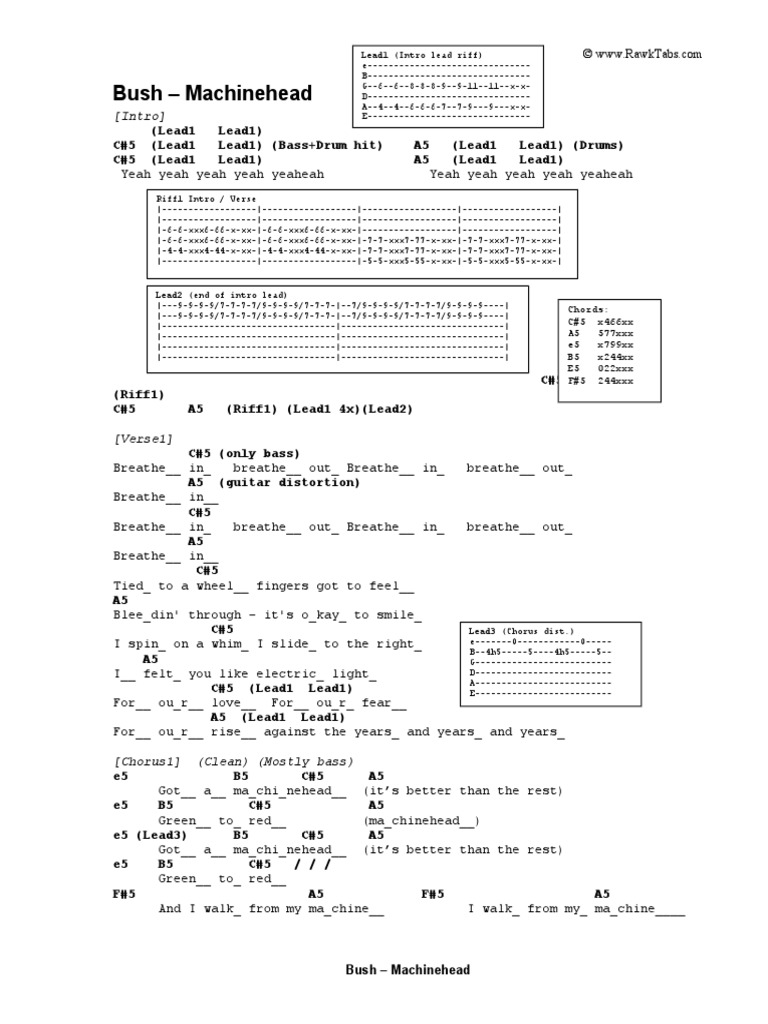 Machine Head | PDF