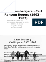 Teori Pembelajaran Carl Ransom Rogers (1902