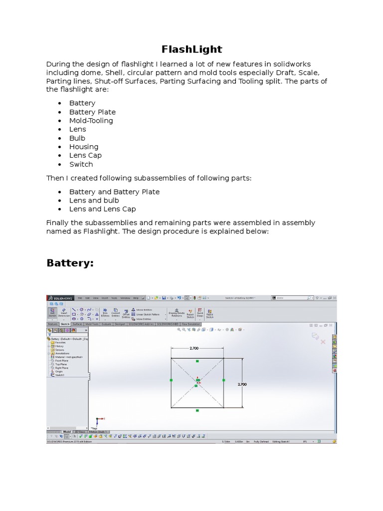 Flashlight Parts and Assembly Guide | PDF