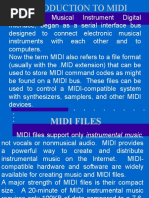 Introduction To MIDI