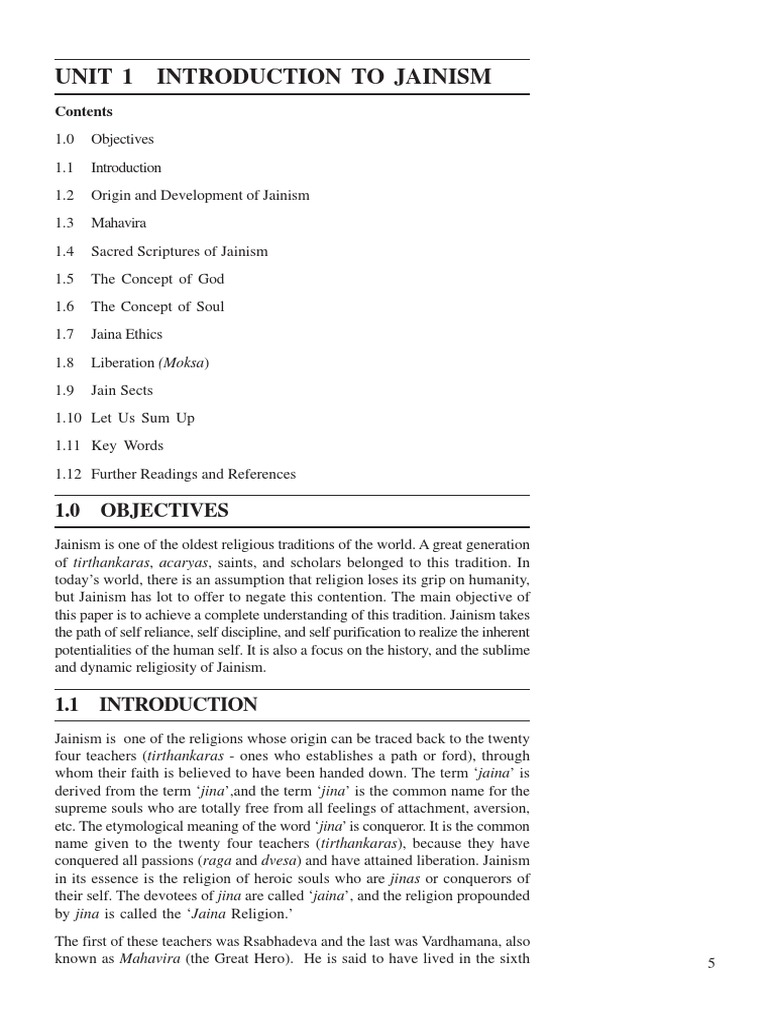 Jainism And Buddhism Ignou Notes Of M A Moksha Soul