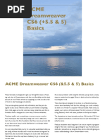 218-Acme Dreamweaver 6