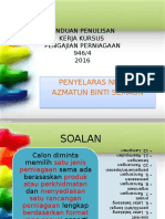 Slide Kerja Kursus (Penulisan)