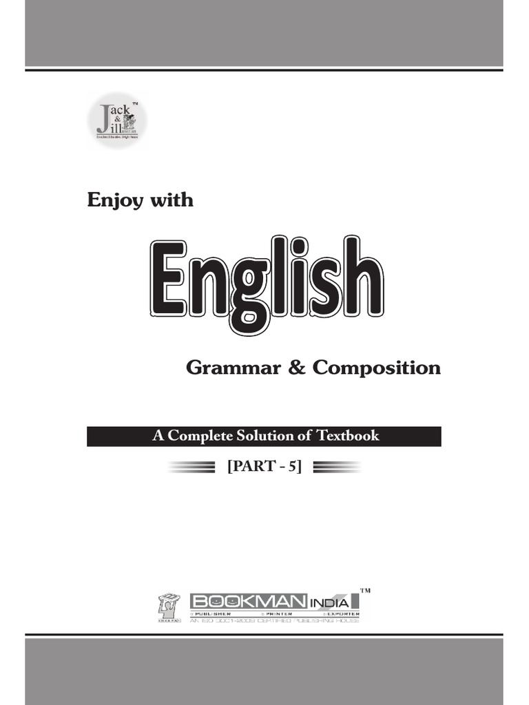 Class 5 English Grammar Solutions | PDF | Grammatical Gender | English ...
