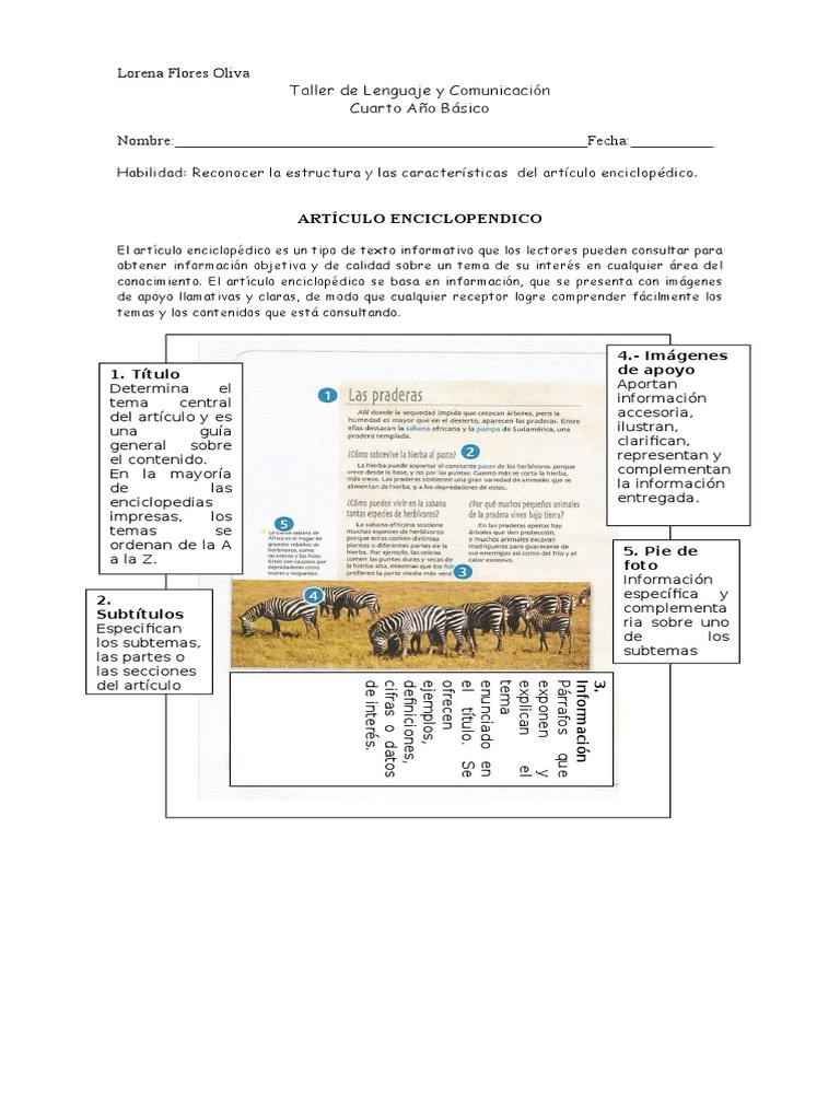 Articulo Enciclopedica | PDF | Dinosaurios | Imagen