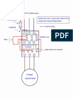 Typical DOL Start Circuits