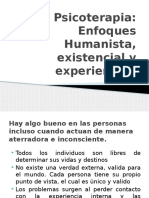 Psicoterapia Enfoques Humanista