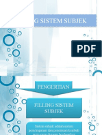 Filing Sistem Subject