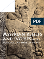 Assyrian Reliefs and Ivories in The Metropolitan Museum of Art Palace Reliefs of Assurnasirpal II An