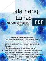 Wala Nang Lunas Ni Amado V. Hernandez