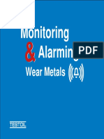 Monitoring Machine Wear with Oil Analysis Alarms