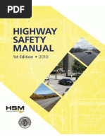 Chapter 4 5 6 - Highway Safety Manual - 1st Edition - 2010