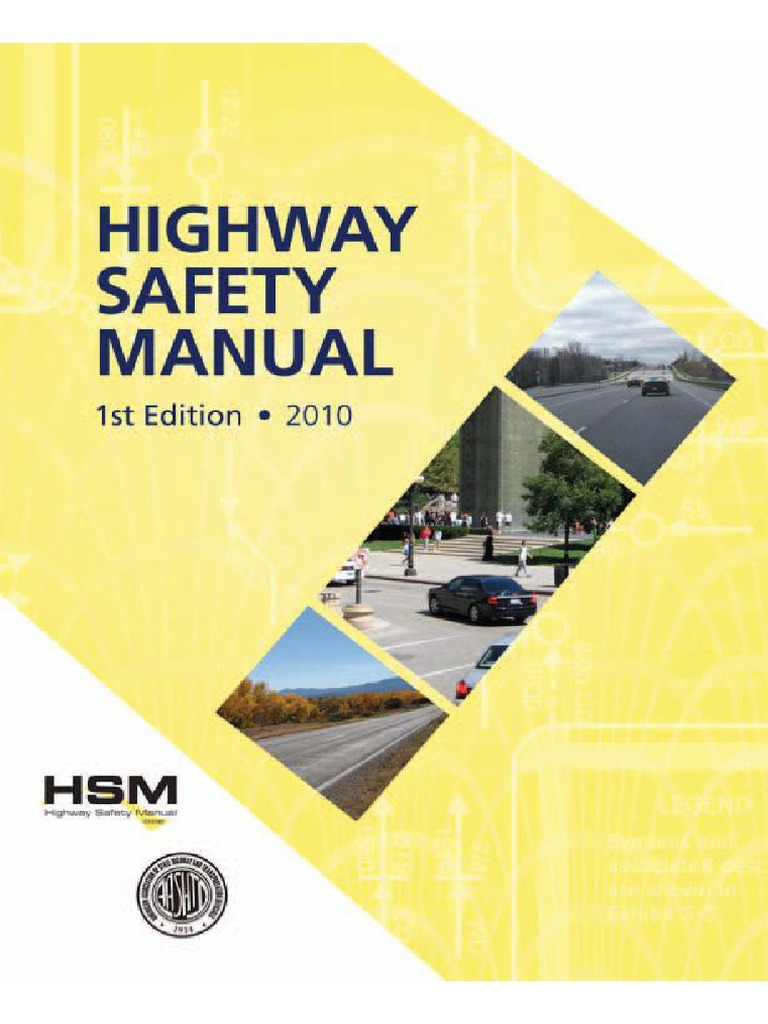 Chapter 4 5 6 Highway Safety Manual 1st Edition 2010 Land