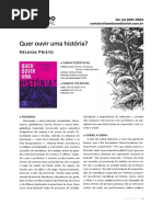 Resenha Quer Ouvir Uma História