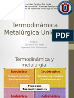 Termodinamica Metalurgica Unidad I