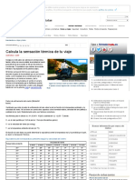 Calcula La Sensación Térmica de Tu Viaje - Fórmulamoto