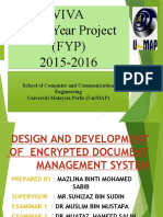 Encrypted Document Management System Design