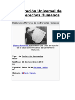 Declaración Universal de Los Derechos Humanos