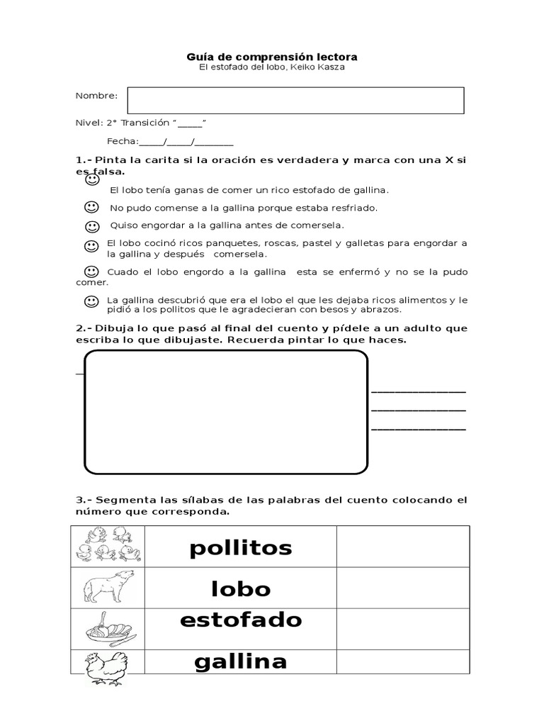 Imagen del cuento el estofado del lobo