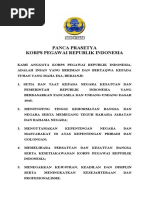 Teks Pancasila Dan Panca Prasetya Korpri