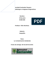 Contaminación Ambiental.