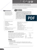 Practical 5.13 Reactions of Phenolic Functional Group