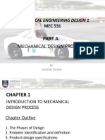 Chapter 1 Introduction To Mechanical Design Process